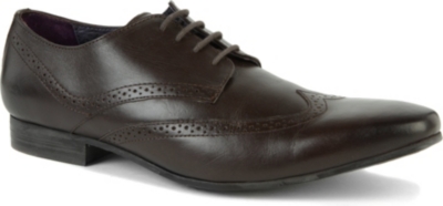 KG BY KURT GEIGER Kennedy leather Oxford brogues
