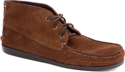 QUODDY Moccasin chukka boots