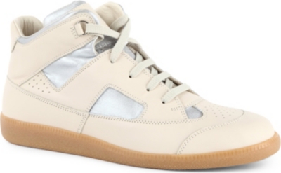 MAISON MARTIN MARGIELA Painted high-top trainers