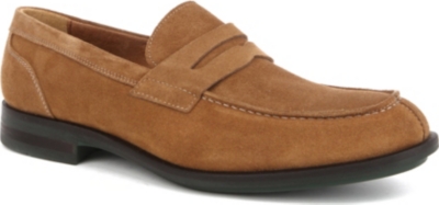 KG BY KURT GEIGER Healey suede penny loafers