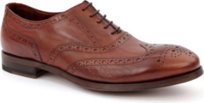 PAUL SMITH Chuck leather brogue shoes