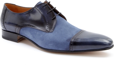 STEMAR Mixed toecap Oxford shoes