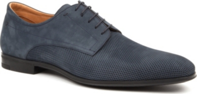 STEMAR Perforated leather Derby shoes