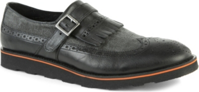 KG BY KURT GEIGER Hunter fringe-detail monk shoes