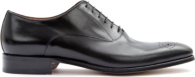 STEMAR Chisel punch toe Oxford shoes