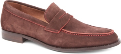 KURT GEIGER Gilbert suede loafers