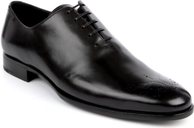 ERMENEGILDO ZEGNA Perforated-leather dress shoes