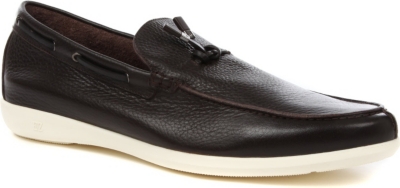 ERMENEGILDO ZEGNA Leather tassel driver shoes