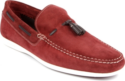 ERMENEGILDO ZEGNA Suede tassel driver shoes