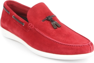 ERMENEGILDO ZEGNA Suede driver shoes