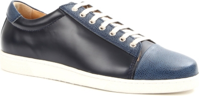 THE GENERIC MAN Academy leather trainers