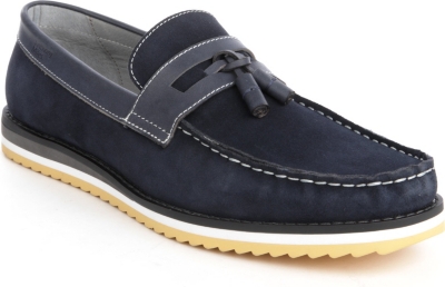 ANTHONY MILES Suede Suffolk tassel loafers