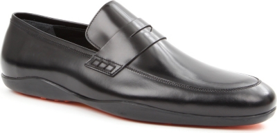 HARRYS OF LONDON Downing orange-sole loafers