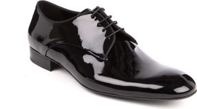 GIORGIO ARMANI Patent leather Derby shoes