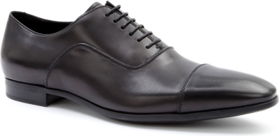 GIORGIO ARMANI Leather toecap Oxford shoes