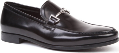 GIORGIO ARMANI Leather loafers