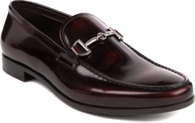 GIORGIO ARMANI Patent leather loafers