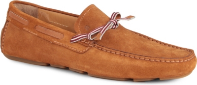 BALLY Wagros suede driving shoers