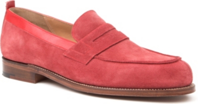 GRENSON Penny Saddle Loafers