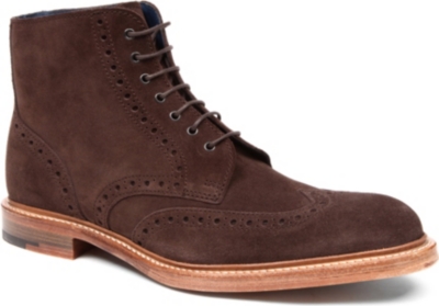 BARKER Butcher brogue boots