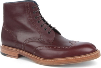 BARKER Butcher brogue boots