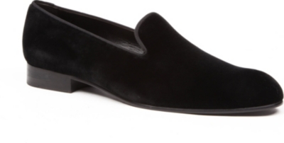 BARKER Velvet slippers