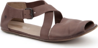 MARSELL Arsella cross toe sandals (Brown