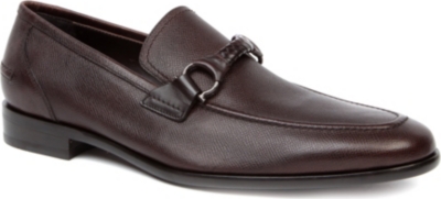 FERRAGAMO Gancio bit loafers