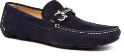 FERRAGAMO Parigi horsebit driver shoes