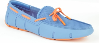 SWIMS Lace-front rubber loafers