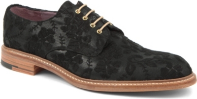 VIVIENNE WESTWOOD Embroidered floral Derby shoes