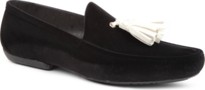 VIVIENNE WESTWOOD Suede tassel loafers