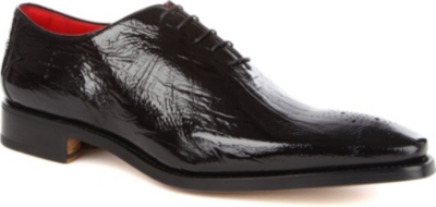 JEFFERY WEST Patent Oxford shoes