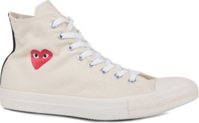 COMME DES GARCONS PLAY Heart All star high tops