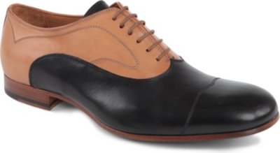 ALEXANDER MCQUEEN Two-tone Oxford shoes