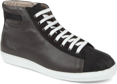 MCQ ALEXANDER MCQUEEN Leather high-top trainers