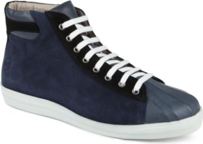 MCQ ALEXANDER MCQUEEN Suede high-top trainers