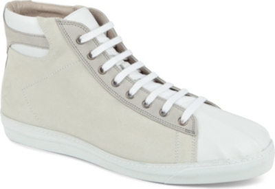 MCQ ALEXANDER MCQUEEN Suede high top trainers