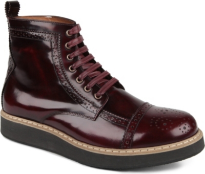 MCQ ALEXANDER MCQUEEN Derby toe-cap boots