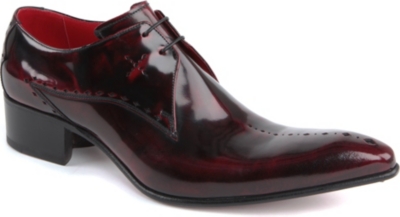 JEFFERY WEST Patent Derby shoes