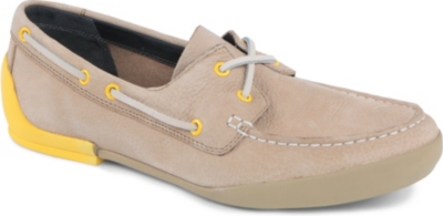 CAMPER Romain Kremer suede boat shoes