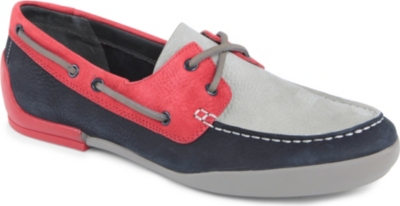 CAMPER Romain Kremer suede boat shoes
