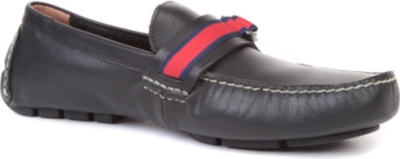 RALPH LAUREN Terry ribbon driving shoes
