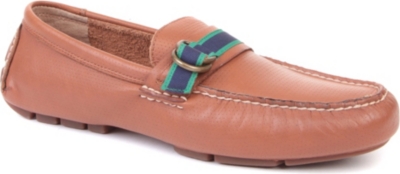 RALPH LAUREN Terry ribbon driving shoes