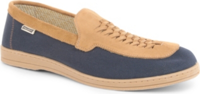MAIANS Indio woven-apron loafers