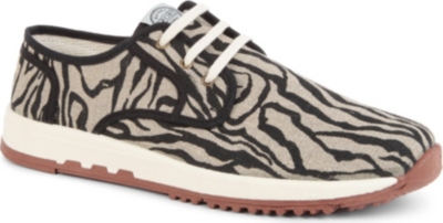 MAIANS GTI zebra-print trainers