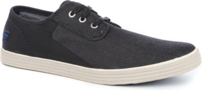 G STAR Chukka mixed-fabric trainers