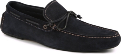 HUGO BOSS Reallio suede driving shoes