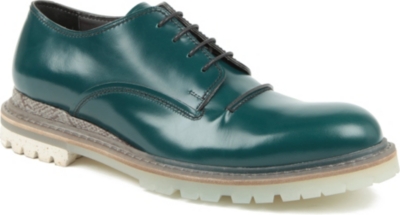 LANVIN Clear sole derby shoes