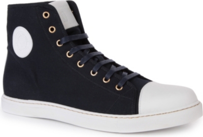 MARC JACOBS Canvas high-top trainers